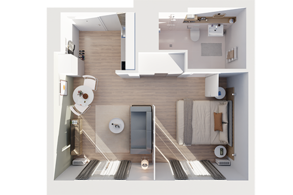 Living Concept 13 roomplan-furnished-apartment-hamburg-hammerbrook-standard